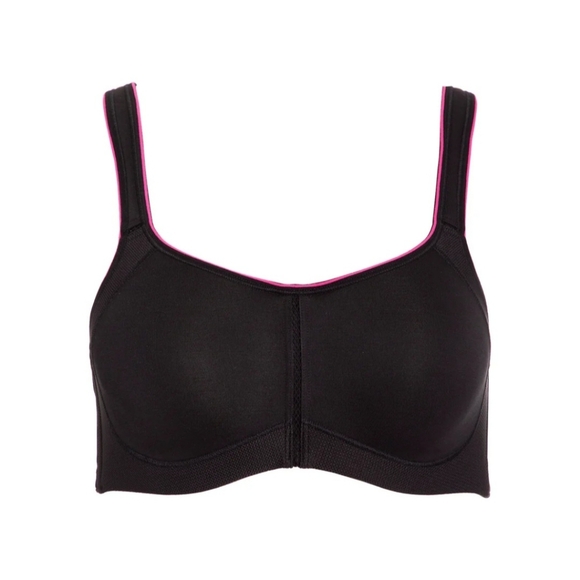 Dominique Black 6100 Zoe Pro Max Sport Bra - Sz 36G - Picture 6 of 7